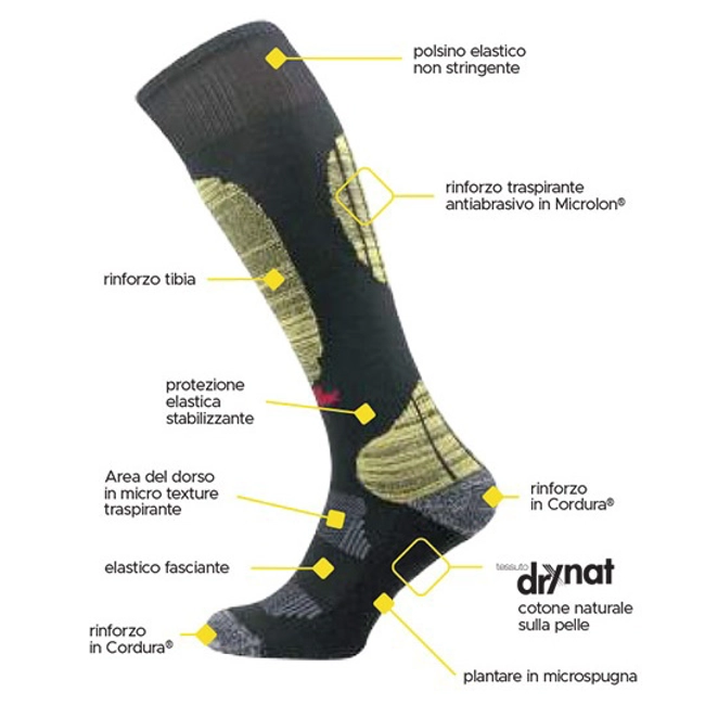 Vendita online Calzino lungo uomo invernale - Modello Dumper Sock - Fassi at Work 43/46